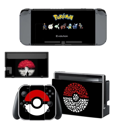 Pokemon evolution decal skin for Nintendo Switch Console a.. Pokemon evolution decal skin for Nintendo Switch Console a..