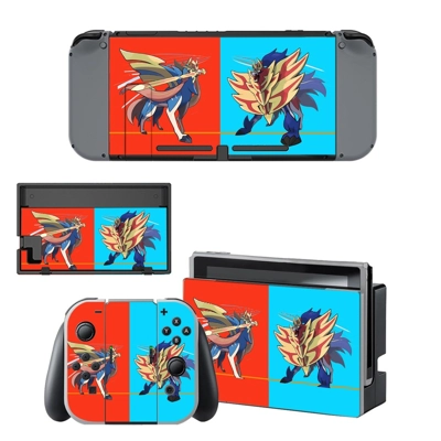 Pokemon zamazenta decal skin for Nintendo Switch Console a.. Pokemon zamazenta decal skin for Nintendo Switch Console a..