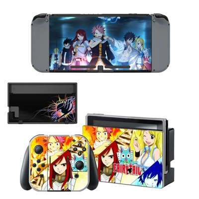 Fairy tail decal skin for Nintendo Switch Console and Cont.. Fairy tail decal skin for Nintendo Switch Console and Cont..