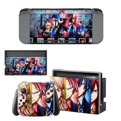 Fairy tail decal skin for Nintendo Switch Console and Cont.. Fairy tail decal skin for Nintendo Switch Console and Cont..