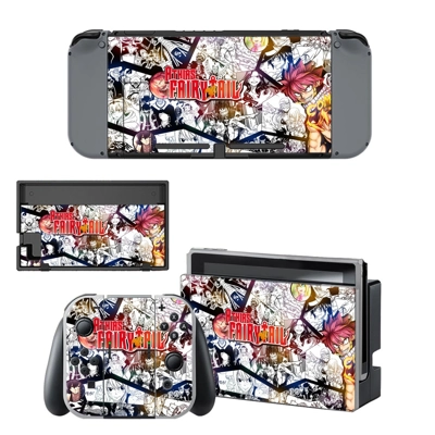 Fairy tail decal skin for Nintendo Switch Console and Cont.. Fairy tail decal skin for Nintendo Switch Console and Cont..