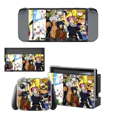 Fairy tail decal skin for Nintendo Switch Console and Cont.. Fairy tail decal skin for Nintendo Switch Console and Cont..