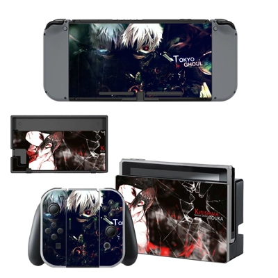 Tokyo Ghoul decal skin for Nintendo Switch Console and Con.. Tokyo Ghoul decal skin for Nintendo Switch Console and Con..