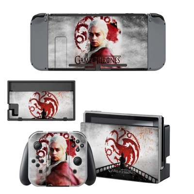 Game of Thrones decal skin for Nintendo Switch Console and.. Game of Thrones decal skin for Nintendo Switch Console and..
