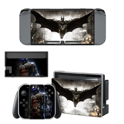 Batman Arkham Asylum decal skin for Nintendo Switch Consol.. Batman Arkham Asylum decal skin for Nintendo Switch Consol..