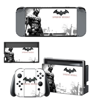 Batman Arkham Knight decal skin for Nintendo Switch Consol.. Batman Arkham Knight decal skin for Nintendo Switch Consol..