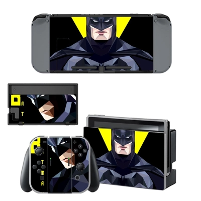 Batman decal skin for Nintendo Switch Console and Controll.. Batman decal skin for Nintendo Switch Console and Controll..