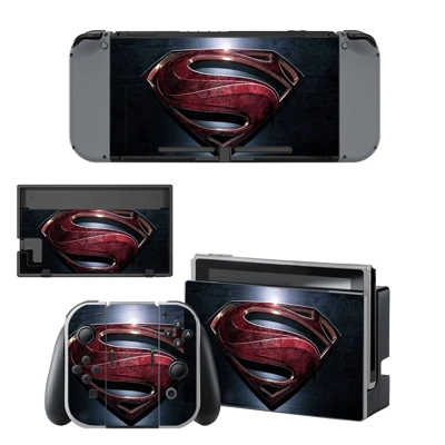 Superman decal skin for Nintendo Switch Console and Contro.. Superman decal skin for Nintendo Switch Console and Contro..