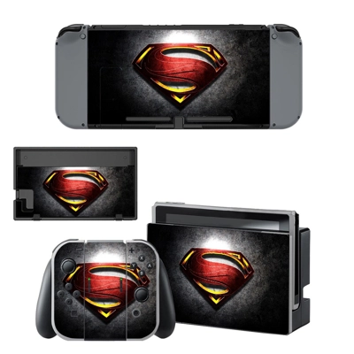 Superman decal skin for Nintendo Switch Console and Contro.. Superman decal skin for Nintendo Switch Console and Contro..