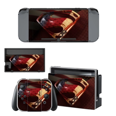 Superman decal skin for Nintendo Switch Console and Contro.. Superman decal skin for Nintendo Switch Console and Contro..