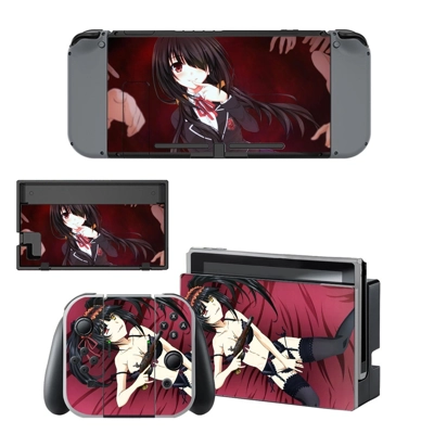 Date A Live decal skin for Nintendo Switch Console and Controllers