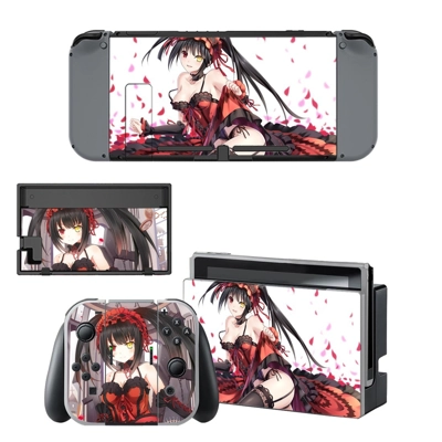 Kurumi tokisaki decal skin for Nintendo Switch Console and.. Kurumi tokisaki decal skin for Nintendo Switch Console and..