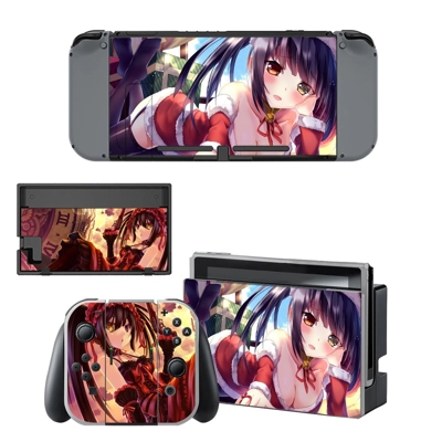 Kurumi tokisaki decal skin for Nintendo Switch Console and.. Kurumi tokisaki decal skin for Nintendo Switch Console and..