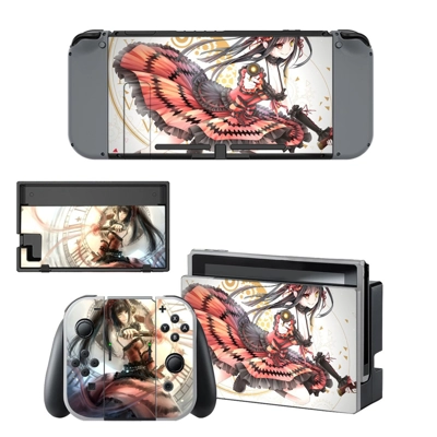 Date A Live decal skin for Nintendo Switch Console and Con.. Date A Live decal skin for Nintendo Switch Console and Con..