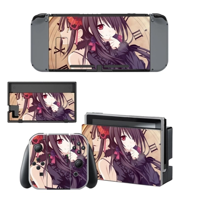 Date A Live decal skin for Nintendo Switch Console and Con.. Date A Live decal skin for Nintendo Switch Console and Con..