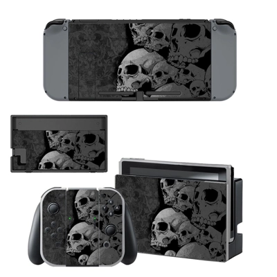 Broken Skull decal skin for Nintendo Switch Console and Co.. Broken Skull decal skin for Nintendo Switch Console and Co..