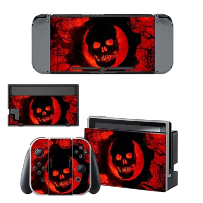 Gears of War 3 decal skin for Nintendo Switch Console and .. Gears of War 3 decal skin for Nintendo Switch Console and ..