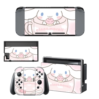 Hello Kitty cinnamoroll decal skin for Nintendo Switch Con.. Hello Kitty cinnamoroll decal skin for Nintendo Switch Con..