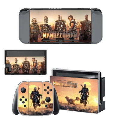 The Mandalorian decal skin for Nintendo Switch Console and.. The Mandalorian decal skin for Nintendo Switch Console and..