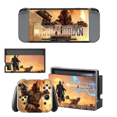 The Mandalorian decal skin for Nintendo Switch Console and.. The Mandalorian decal skin for Nintendo Switch Console and..