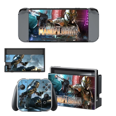 The Mandalorian decal skin for Nintendo Switch Console and.. The Mandalorian decal skin for Nintendo Switch Console and..