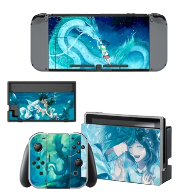 Spirited Away decal skin for Nintendo Switch Console and C.. Spirited Away decal skin for Nintendo Switch Console and C..