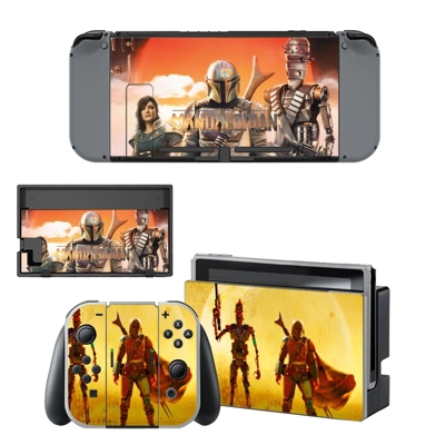 The Mandalorian decal skin for Nintendo Switch Console and.. The Mandalorian decal skin for Nintendo Switch Console and..