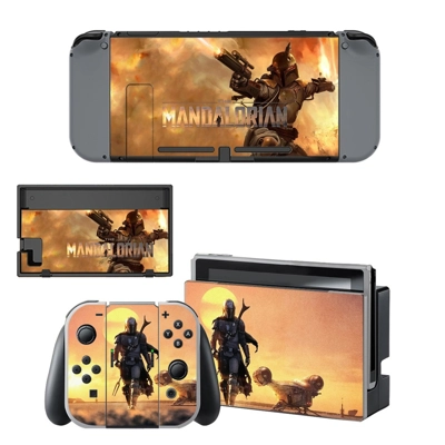The Mandalorian decal skin for Nintendo Switch Console and.. The Mandalorian decal skin for Nintendo Switch Console and..