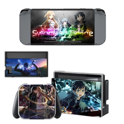 Sword Art Online decal skin for Nintendo Switch Console an.. Sword Art Online decal skin for Nintendo Switch Console an..
