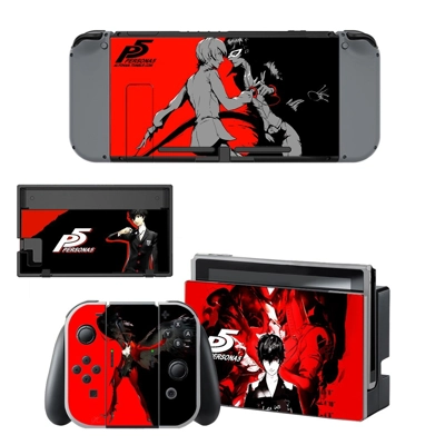 Persona 5 decal skin for Nintendo Switch Console and Contr.. Persona 5 decal skin for Nintendo Switch Console and Contr..
