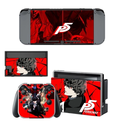 Persona 5 decal skin for Nintendo Switch Console and Contr.. Persona 5 decal skin for Nintendo Switch Console and Contr..