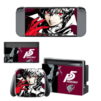 Persona 5 decal skin for Nintendo Switch Console and Contr.. Persona 5 decal skin for Nintendo Switch Console and Contr..