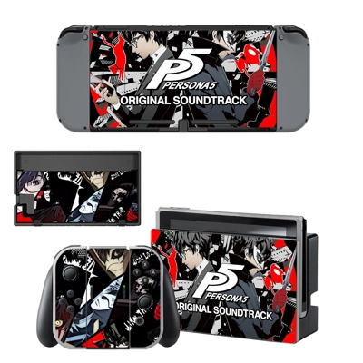 Persona 5 decal skin for Nintendo Switch Console and Contr.. Persona 5 decal skin for Nintendo Switch Console and Contr..