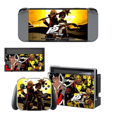 Persona 5 Royal decal skin for Nintendo Switch Console and.. Persona 5 Royal decal skin for Nintendo Switch Console and..