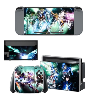 Hakanaku Gundam decal skin for Nintendo Switch Console and.. Hakanaku Gundam decal skin for Nintendo Switch Console and..