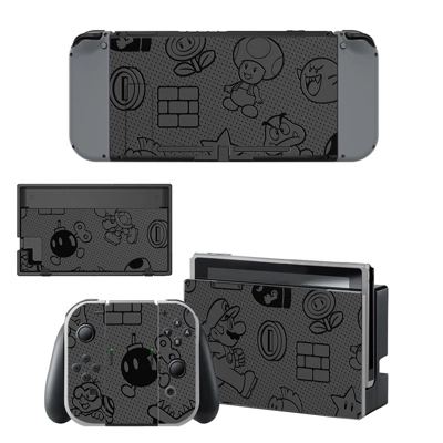 Mario Kart 8 decal skin for Nintendo Switch Console and Co.. Mario Kart 8 decal skin for Nintendo Switch Console and Co..
