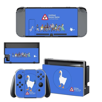 Untitled Goose Game decal skin for Nintendo Switch Console.. Untitled Goose Game decal skin for Nintendo Switch Console..