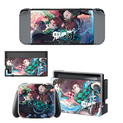Demon Slayer decal skin for Nintendo Switch Console and Co.. Demon Slayer decal skin for Nintendo Switch Console and Co..