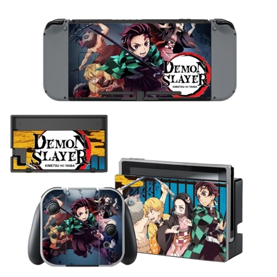Demon Slayer decal skin for Nintendo Switch Console and Co.. Demon Slayer decal skin for Nintendo Switch Console and Co..