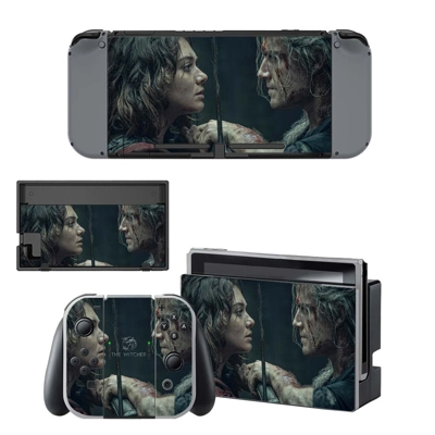 The Witcher decal skin for Nintendo Switch Console and Con.. The Witcher decal skin for Nintendo Switch Console and Con..