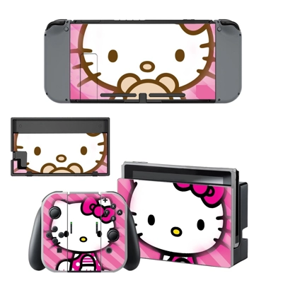 Hello Kitty decal skin for Nintendo Switch Console and Con.. Hello Kitty decal skin for Nintendo Switch Console and Con..