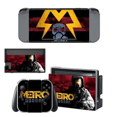 Metro Exodus decal skin for Nintendo Switch Console and Co.. Metro Exodus decal skin for Nintendo Switch Console and Co..