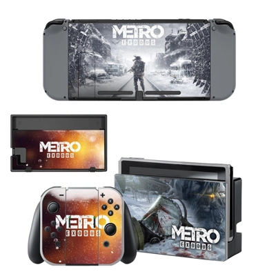 Metro Exodus decal skin for Nintendo Switch Console and Co.. Metro Exodus decal skin for Nintendo Switch Console and Co..
