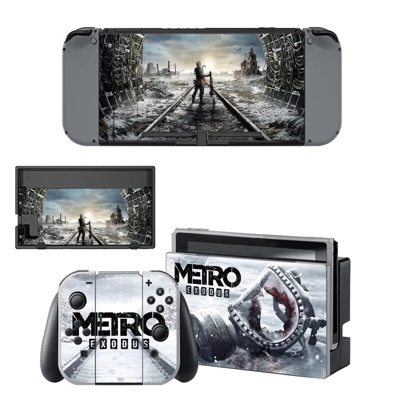 Metro Exodus decal skin for Nintendo Switch Console and Co.. Metro Exodus decal skin for Nintendo Switch Console and Co..