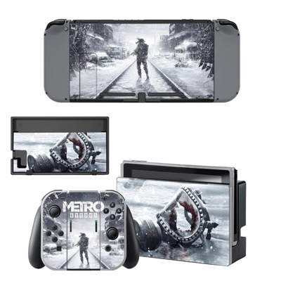 Metro Exodus decal skin for Nintendo Switch Console and Controllers