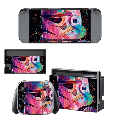 Stormtrooper decal skin for Nintendo Switch Console and Co.. Stormtrooper decal skin for Nintendo Switch Console and Co..