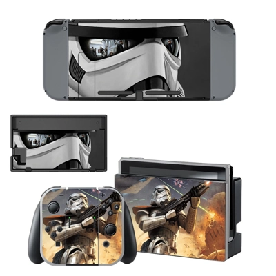 Stormtrooper decal skin for Nintendo Switch Console and Co.. Stormtrooper decal skin for Nintendo Switch Console and Co..