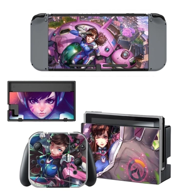 Overwatch decal skin for Nintendo Switch Console and Contr.. Overwatch decal skin for Nintendo Switch Console and Contr..