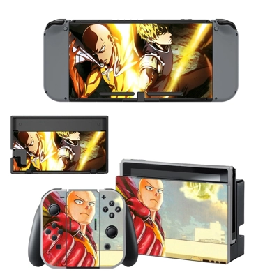 One punch man decal skin for Nintendo Switch Console and C.. One punch man decal skin for Nintendo Switch Console and C..