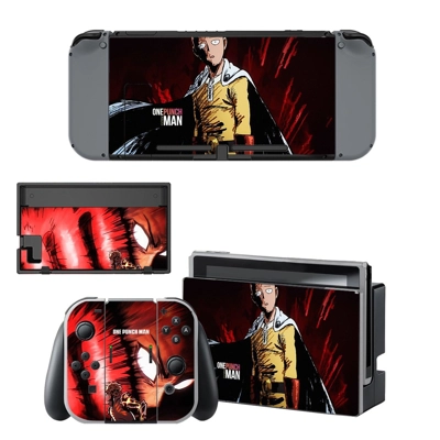 One punch man decal skin for Nintendo Switch Console and C.. One punch man decal skin for Nintendo Switch Console and C..